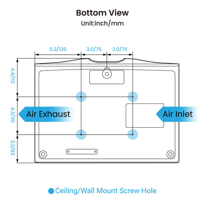 BenQ W2720i | 4K HDR 2500lm LED Home Theater DLP Projector