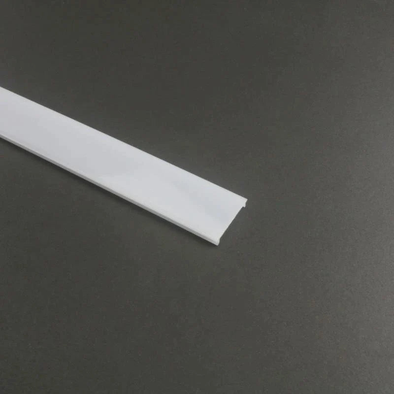 Surface mounting, Aluminium extrusion, profile, channel for strip light with opal diffuser, 35x35x3000mm
