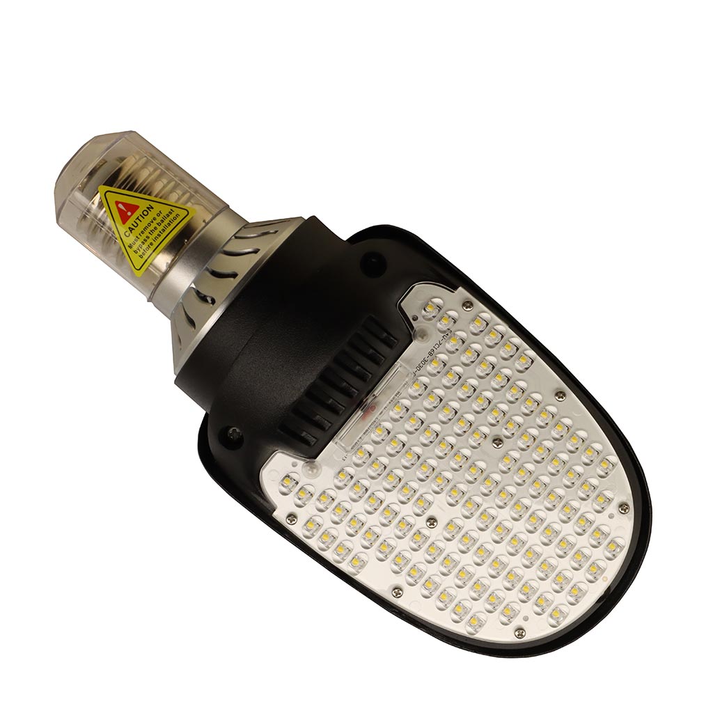 Retrofit Street light, 54W, 90x150 Degree Beam, E40, lamp white 4000K