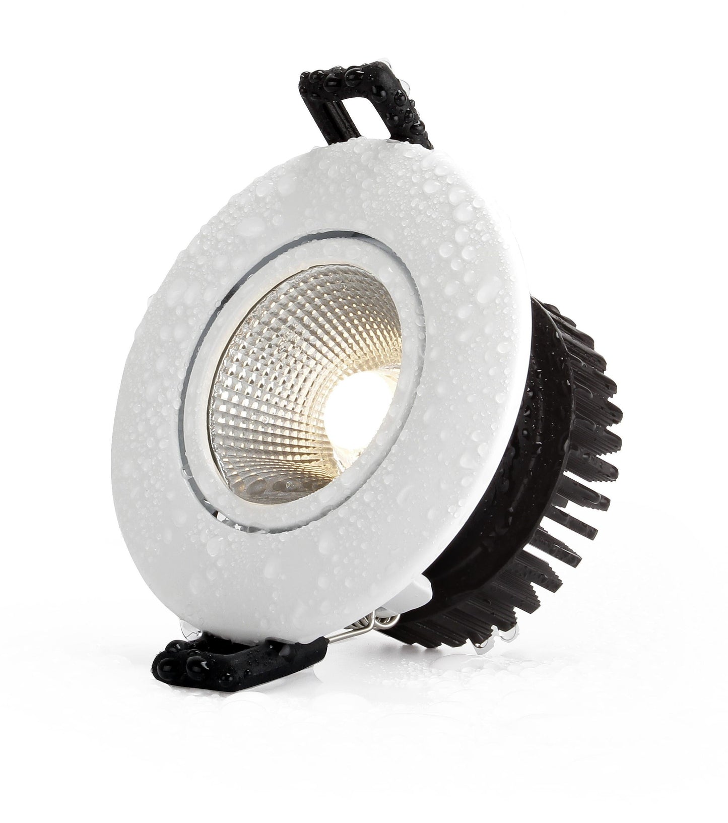 Downlight COB, 12W,IP54, adjustable angle,3 CCT, Flicker free, Triac Dimmable, White
